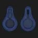 Чехол-подставка для зарядного устройства Oura Ring Gen3 (Blue)