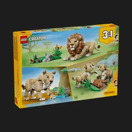 Конструктор LEGO Creator Дикі тварини Величний лев (31386)