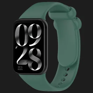 Ремінець силіконовий для Xiaomi Smart Band 10 Pro/9 Pro/8 Pro/Redmi Watch 6/5/4 (Dark Green) в Хмельницькому