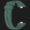 Ремінець силіконовий для Xiaomi Smart Band 10 Pro/9 Pro/8 Pro/Redmi Watch 6/5/4 (Dark Green)