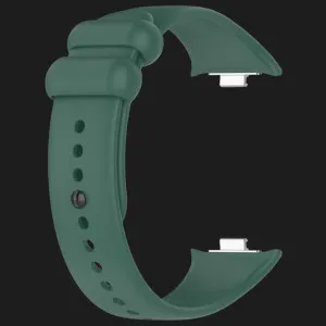 Ремінець силіконовий для Xiaomi Smart Band 10 Pro/9 Pro/8 Pro/Redmi Watch 6/5/4 (Dark Green) в Хмельницькому