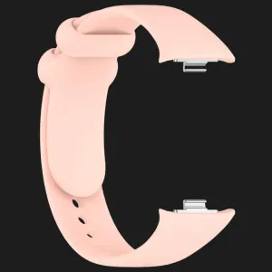 Ремінець силіконовий для Xiaomi Smart Band 10 Pro/9 Pro/8 Pro/Redmi Watch 6/5/4 (Light Pink) у Луцьк