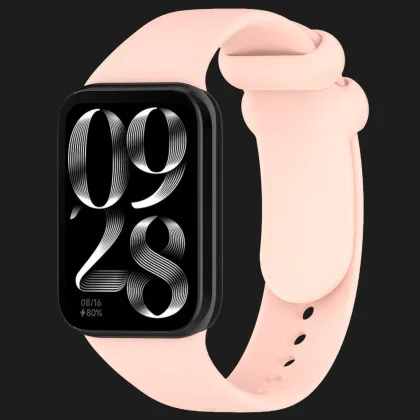 Ремінець силіконовий для Xiaomi Smart Band 10 Pro/9 Pro/8 Pro/Redmi Watch 6/5/4 (Light Pink) Калуші