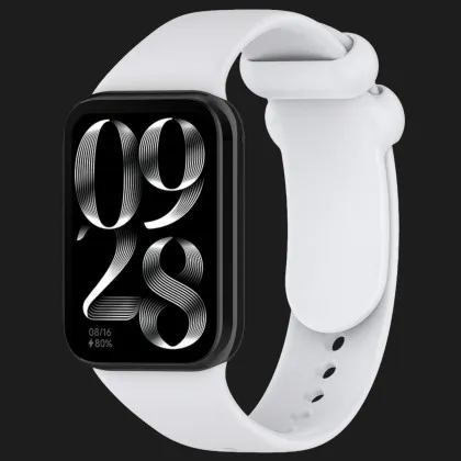 Ремінець силіконовий для Xiaomi Smart Band 10 Pro/9 Pro/8 Pro/Redmi Watch 6/5/4 (White) Калуші