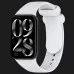 Ремешок силиконовый для Xiaomi Smart Band 10 Pro/9 Pro/8 Pro/Redmi Watch 6/5/4 (White)