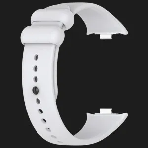 Ремінець силіконовий для Xiaomi Smart Band 10 Pro/9 Pro/8 Pro/Redmi Watch 6/5/4 (White) в Хмельницькому