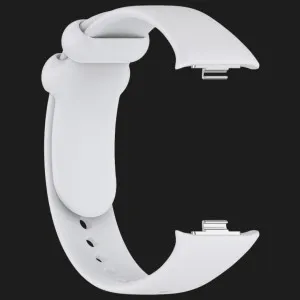 Ремінець силіконовий для Xiaomi Smart Band 10 Pro/9 Pro/8 Pro/Redmi Watch 6/5/4 (White) в Хмельницькому