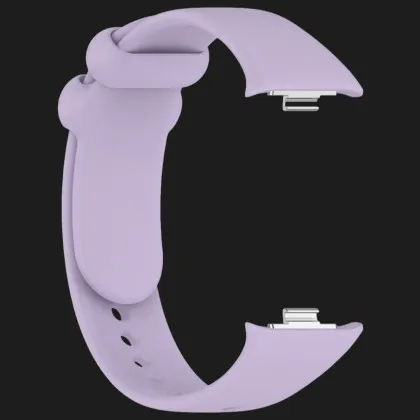 Ремешок силиконовый для Xiaomi Smart Band 10 Pro/9 Pro/8 Pro/Redmi Watch 6/5/4 (Lilac) в Коломые