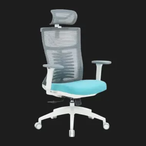 Крісло офісне Officepro Balance OC550-W-DG-BL (White/Dark Gray/Blue) (UA) в Бродах