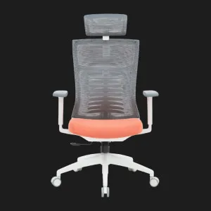 Крісло офісне Officepro Balance OC550-W-DG-OR (White/Dark Gray/Orange) (UA) в Бродах