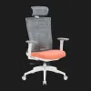 Крісло офісне Officepro Balance OC550-W-DG-OR (White/Dark Gray/Orange) (UA)