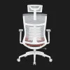 Крісло офісне Officepro Balance OC550-W-DG-OR (White/Dark Gray/Orange) (UA)