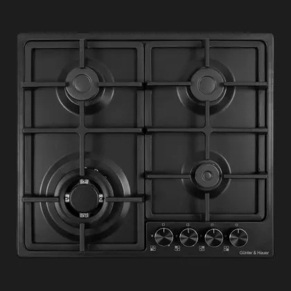 Варильна поверхня Gunter & Hauer газова, 58см, GH608B (885492) (Black)