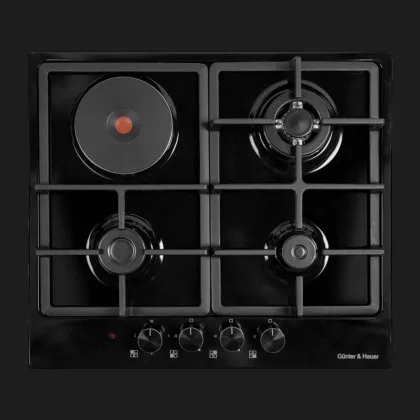 Варильна поверхня Gunter & Hauer газова, 58см, GH631BE (885493) (Black)