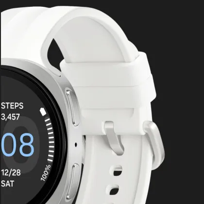 Смарт-годинник Samsung Galaxy Watch 9 40mm Cream LTE with Cream Sport Band (SM-L345FZEA) (Standard)