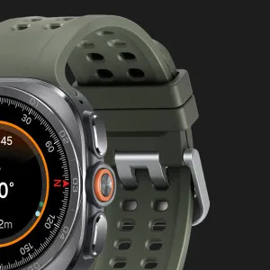 Смарт-годинник Samsung Galaxy Watch Ultra 2 47mm Titanium Silver LTE with Olive Marine Band (SM-L715FZSA) (Standard) в Чернівцях