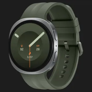Смарт-часы Samsung Galaxy Watch 9 44mm Silver with Olive Sport Band (SM-L350NZSA) (Standard)