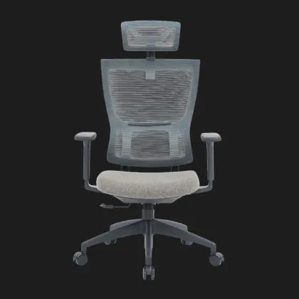 Крісло офісне Officepro Elegant OC600-B-DG-DG (Black/Dark Gray) (UA)