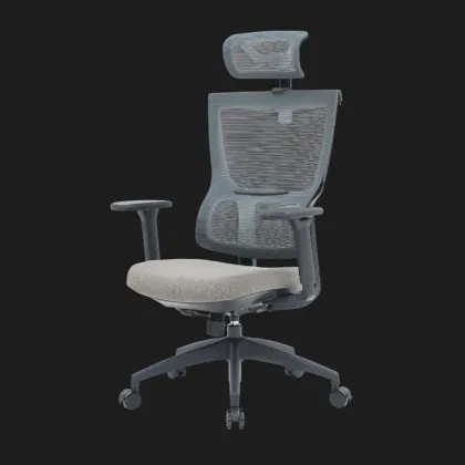 Крісло офісне Officepro Elegant OC600-B-DG-DG (Black/Dark Gray) (UA)