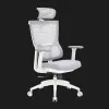 Крісло офісне Officepro Elegant OC600-W-LG-LG (White/Light Gray) (UA)