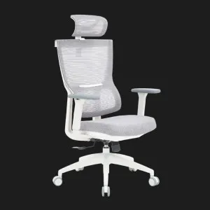 Крісло офісне Officepro Elegant OC600-W-LG-LG (White/Light Gray) (UA) в Бродах