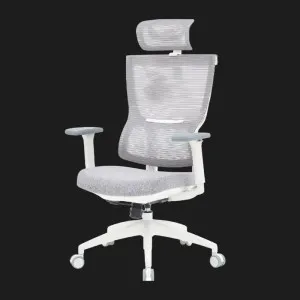 Крісло офісне Officepro Elegant OC600-W-LG-LG (White/Light Gray) (UA) в Бродах