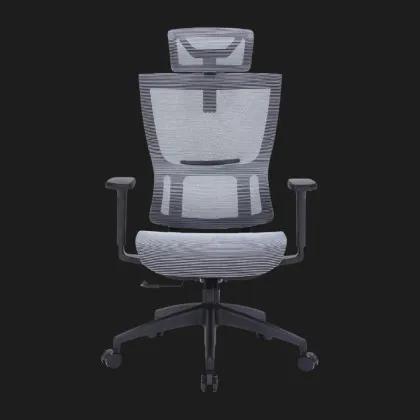 Крісло офісне Officepro Elegant OC660-B-DG-DG (Black/Dark Gray) (UA)