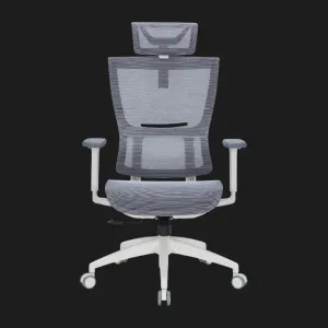 Крісло офісне Officepro Elegant OC660-W-DG-DG (White/Dark Gray) (UA) в Бродах