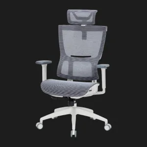 Крісло офісне Officepro Elegant OC660-W-DG-DG (White/Dark Gray) (UA) в Бродах