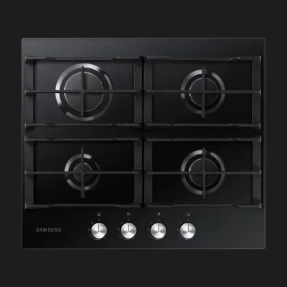 Варильна поверхня Samsung газова, 60 см (NA64H3000AK/WT) (Black)