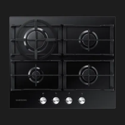 Варильна поверхня Samsung газова, 60 см (NA64H3010AK/WT) (Black)