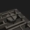 Варочная поверхность Siemens газовая, 60 см (EP6A6PI40O) (Black)