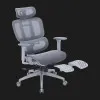 Крісло офісне OfficePro Skyline Footrest OC750-G-DG-DG (Gray/Dark Gray) (OC750-G-DG-DG) (UA)