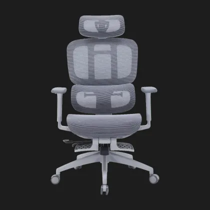 Крісло офісне OfficePro Skyline Footrest OC750-G-DG-DG (Gray/Dark Gray) (OC750-G-DG-DG) (UA)