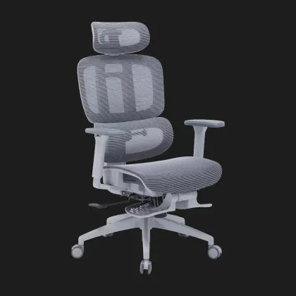 Крісло офісне OfficePro Skyline Footrest OC750-G-DG-DG (Gray/Dark Gray) (OC750-G-DG-DG) (UA)