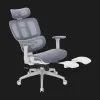 Крісло офісне OfficePro Skyline Footrest OC750-W-DG-DG (White/Dark Gray) (OC750-W-DG-DG) (UA)