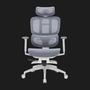 Крісло офісне OfficePro Skyline Footrest OC750-W-DG-DG (White/Dark Gray) (OC750-W-DG-DG) (UA) в Бродах