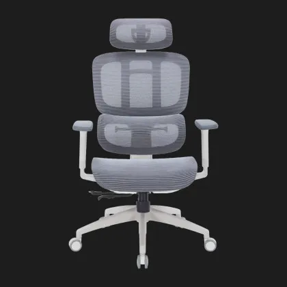Крісло офісне OfficePro Skyline OC680-W-DG-DG (White/Dark Gray) (OC680-W-DG-DG) (UA)
