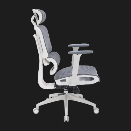 Крісло офісне OfficePro Skyline OC680-W-DG-DG (White/Dark Gray) (OC680-W-DG-DG) (UA)