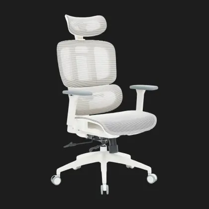 Крісло офісне OfficePro Skyline OC680-W-LG-LG (OC680-W-LG-LG) (UA)