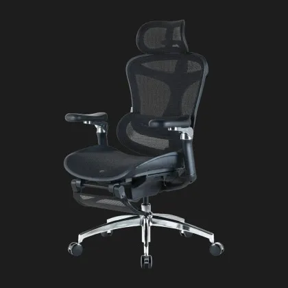 Крісло офісне Sihoo DORO C300 Pro Mesh (Black) with Footrest (DORO-C300-PRO-M101-JT) (UA) у Запоріжжі