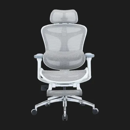 Крісло офісне Sihoo DORO C300L Mesh (White) with Footrest (DORO-C300L-A3-102-JT) (UA)