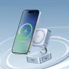 Беспроводная зарядка UGREEN W752 2-in-1 Magnetic Wireless Charger 25W QI2.2 (Starlight Blue)