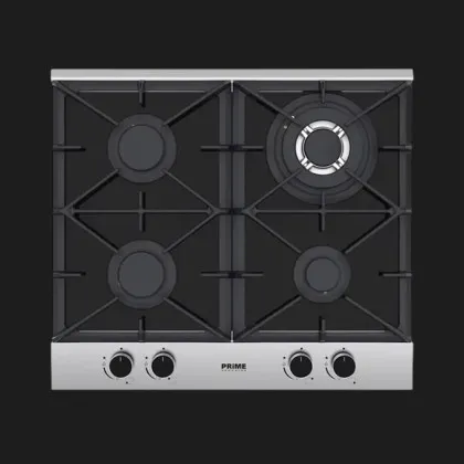 Варильна поверхня PRIME Technics газова, 58.4см, (PGH 50053 FGBIXC) (Stainless Steel) (Black)