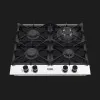 Варильна поверхня PRIME Technics газова, 58.4см, (PGH 50053 FGBIXC) (Stainless Steel) (Black)