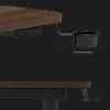 Комп'ютерний стіл Sihoo D05 (Walnut/Black) (D05-104/D05-107) (UA)