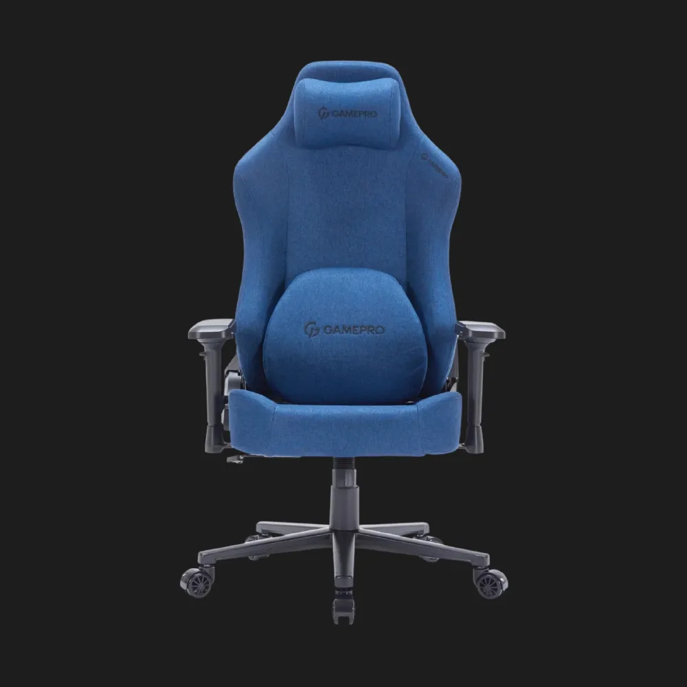 Крісло для геймерів GamePro FGC750DB Fabric (Dark Blue) (UA)