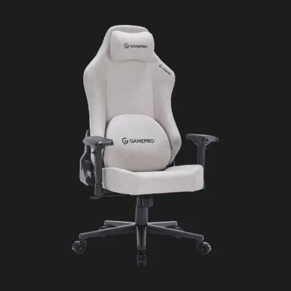 Крісло для геймерів GamePro FGC750LG Fabric (Light Gray) (UA)