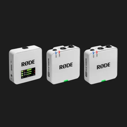 Мікрофонна радіосистема Rode Wireless GO Gen 3 (White) Івано-Франківську