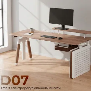 Комп'ютерний стіл Sihoo D07 (Maple/White) (D07B-102/D07J-102-AB) (UA) в Бродах